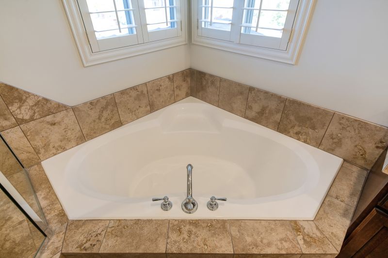 Space-Efficient Corner Tub